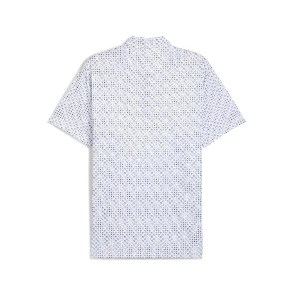 PUMA 高爾夫系列Pure 2.0圓圈跳豹短袖Polo衫 男性