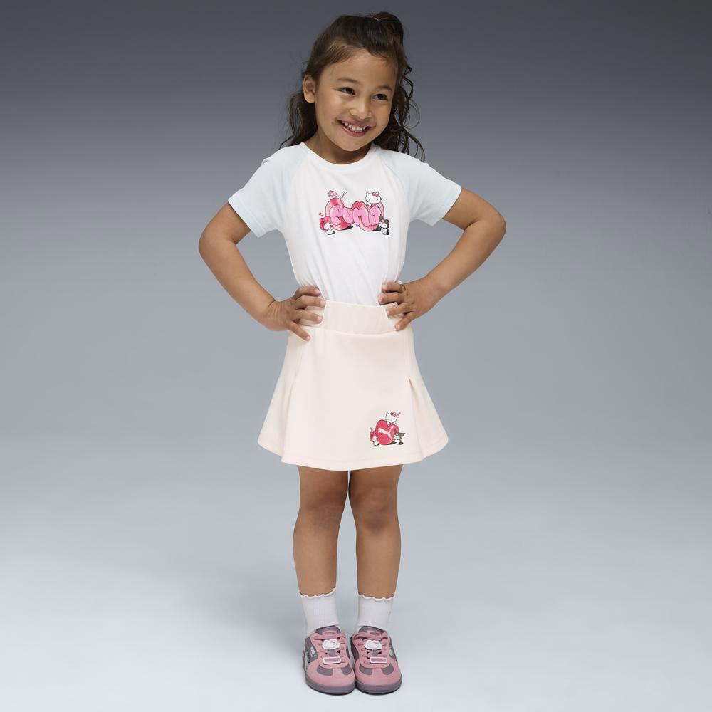 PUMA x HELLO KITTY® AND FRIENDS 撞色合身短袖T恤 孩童