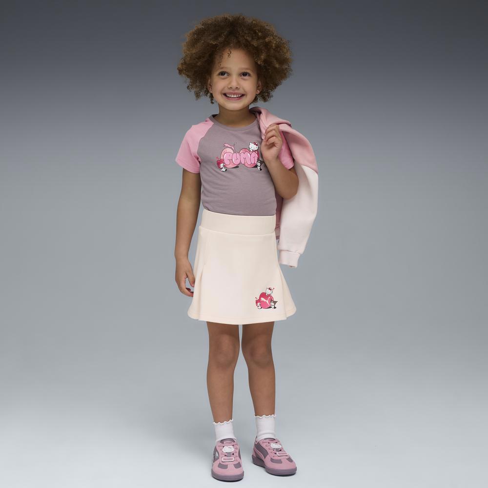 PUMA x HELLO KITTY® AND FRIENDS 撞色合身短袖T恤 孩童