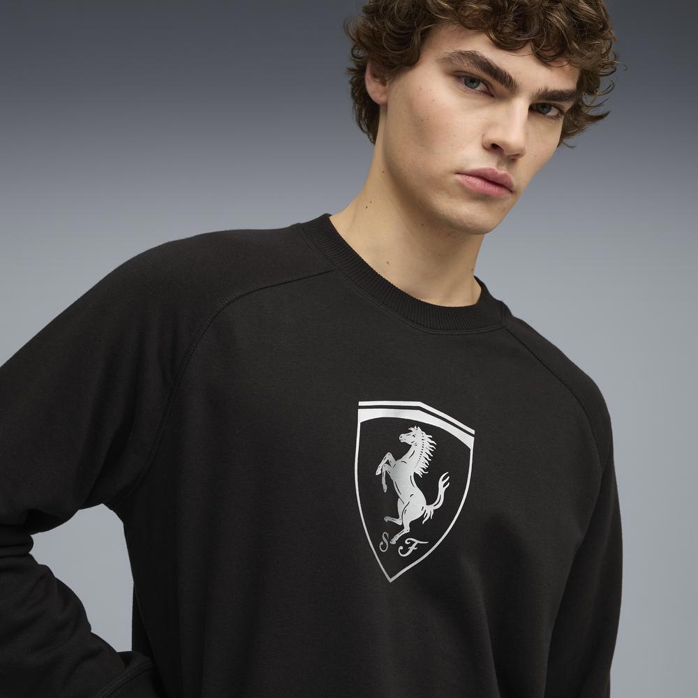 PUMA 法拉利車迷系列大盾圓領衫 男性