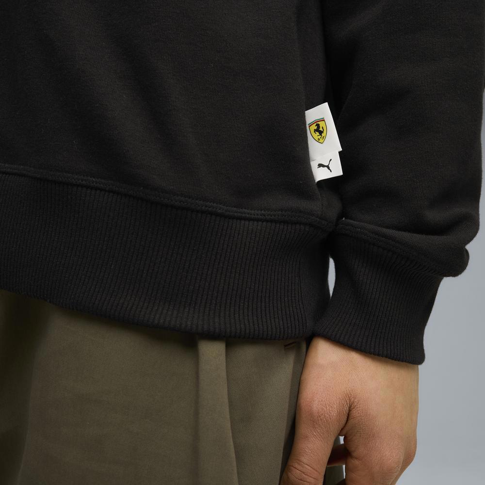 PUMA 法拉利車迷系列大盾圓領衫 男性