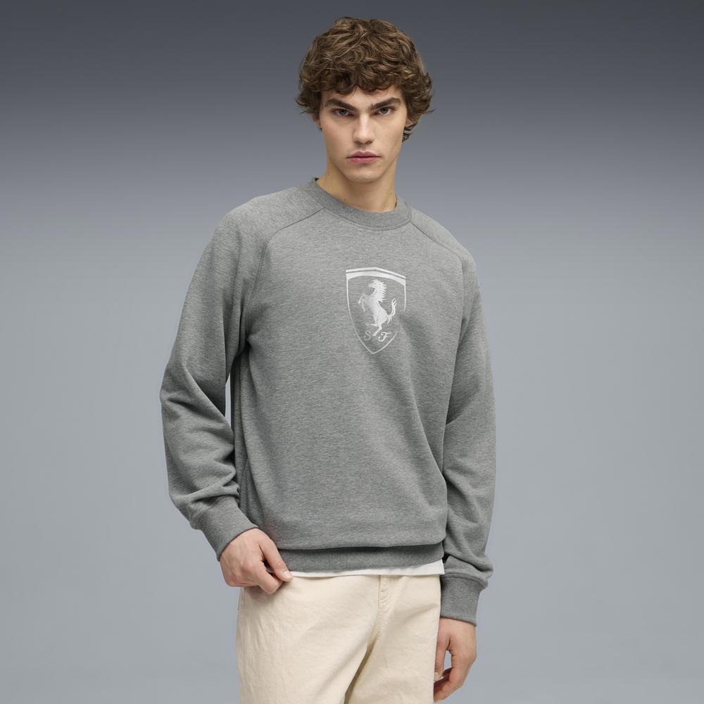 PUMA 法拉利車迷系列大盾圓領衫 男性