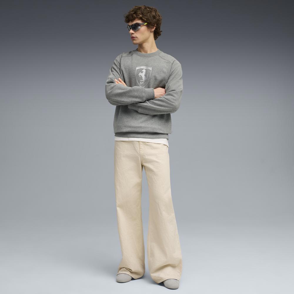 PUMA 法拉利車迷系列大盾圓領衫 男性