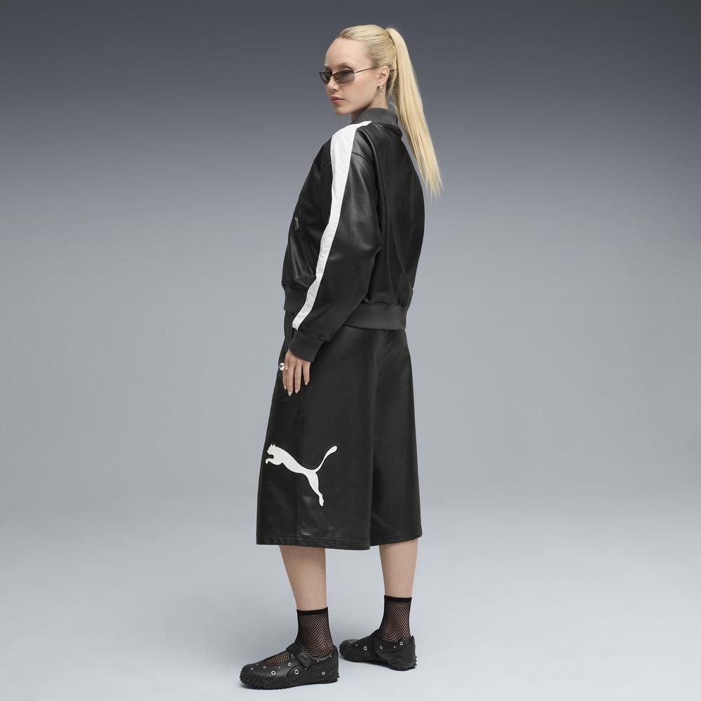 PUMA 流行系列T7仿皮革棒球外套 女性