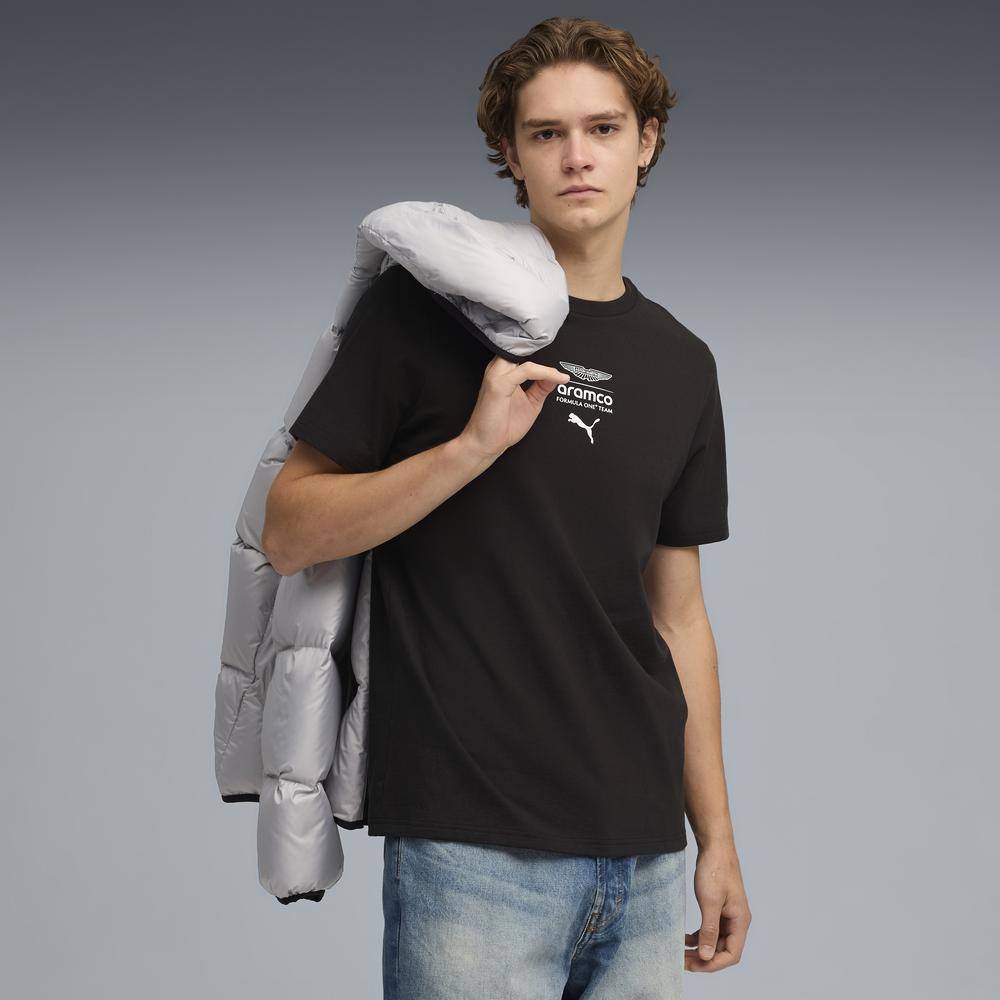 PUMA x ASTON MARTIN ARAMCO F1® TEAM Logo短袖T恤 男性