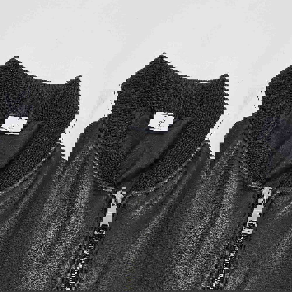 PUMA 流行系列T7仿皮革棒球外套 男女共同