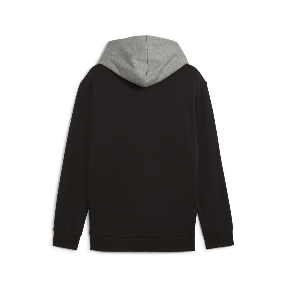 PUMA 基本系列Power撞色長厚連帽T恤 男性