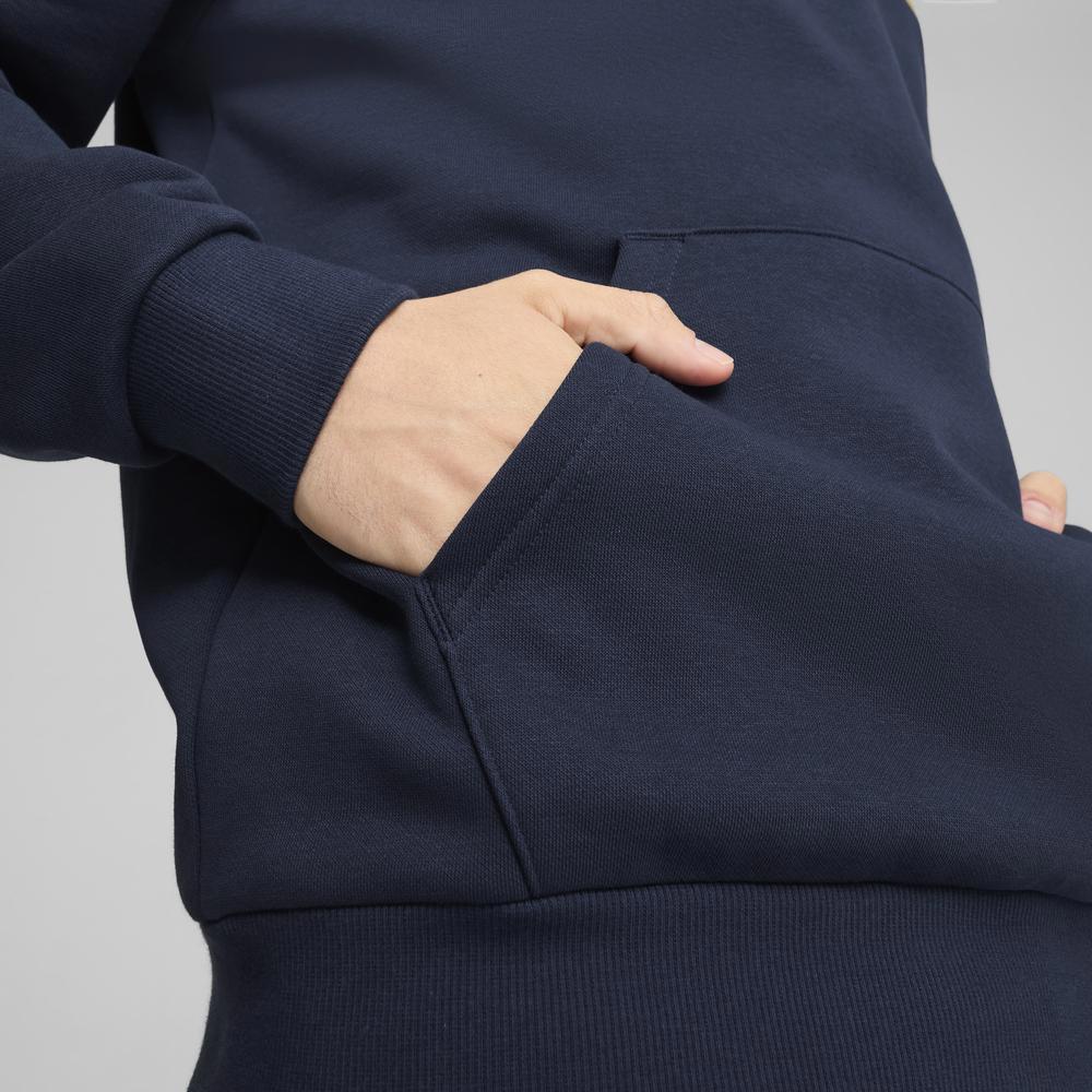 PUMA 基本系列Power撞色長厚連帽T恤 男性