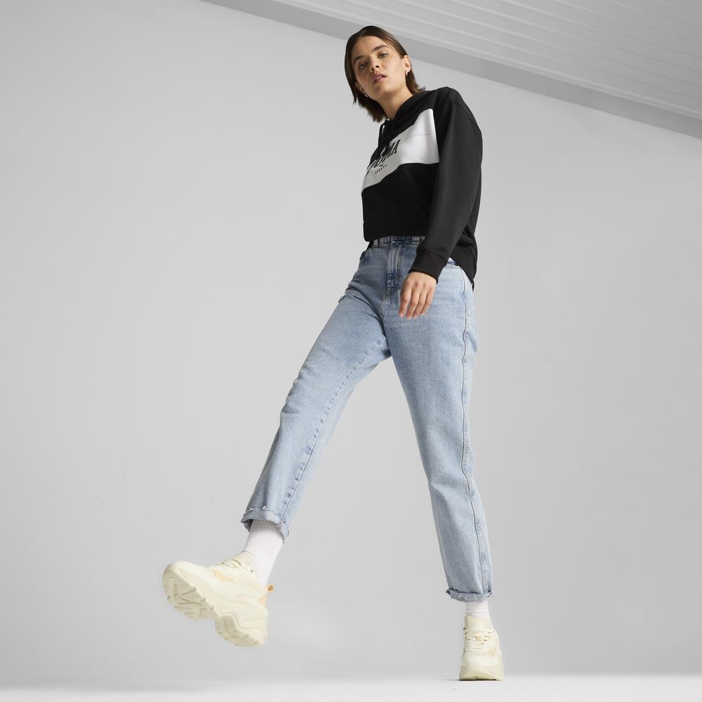 PUMA 基本系列Puma Squad長厚連帽T恤 女性