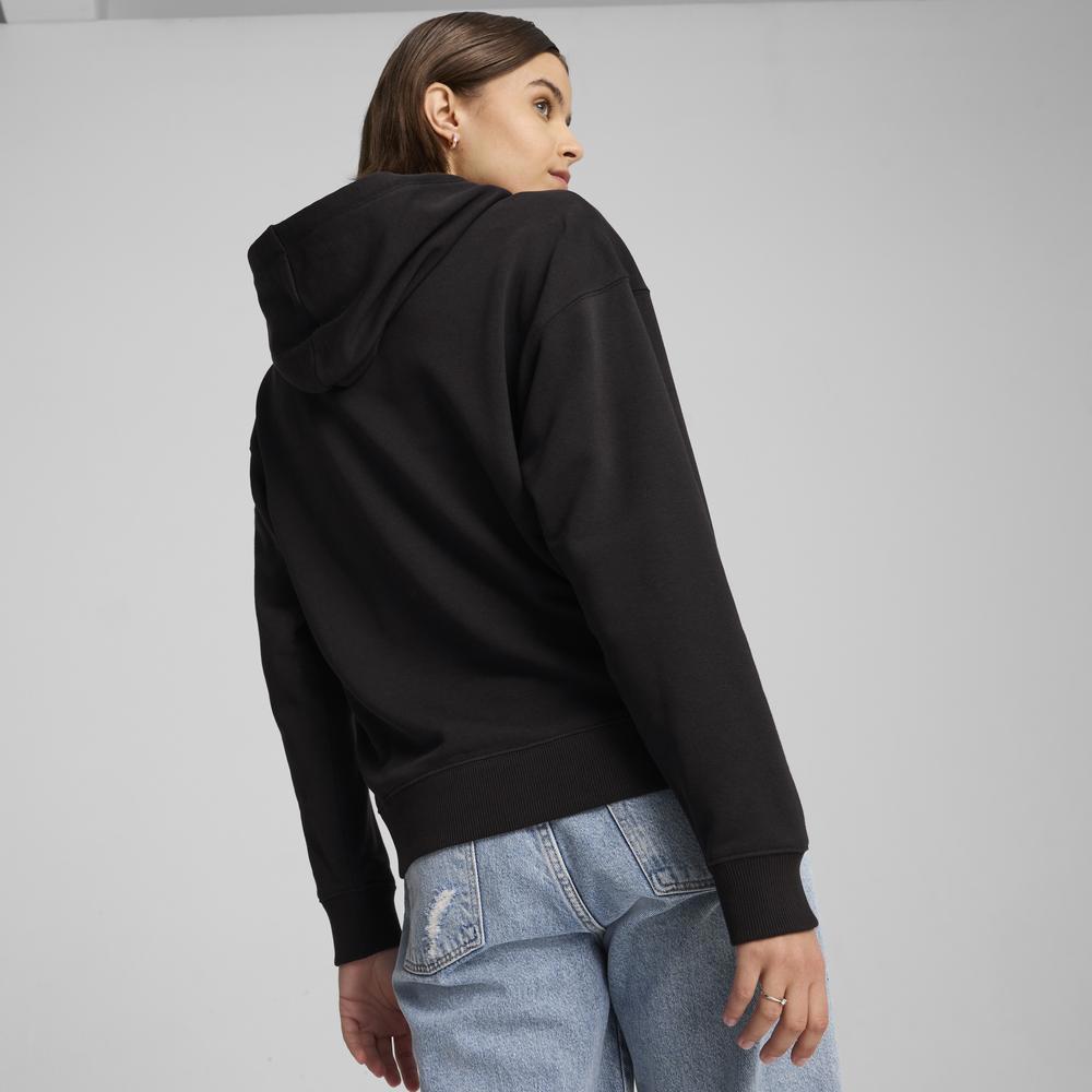 PUMA 基本系列Puma Squad長厚連帽T恤 女性