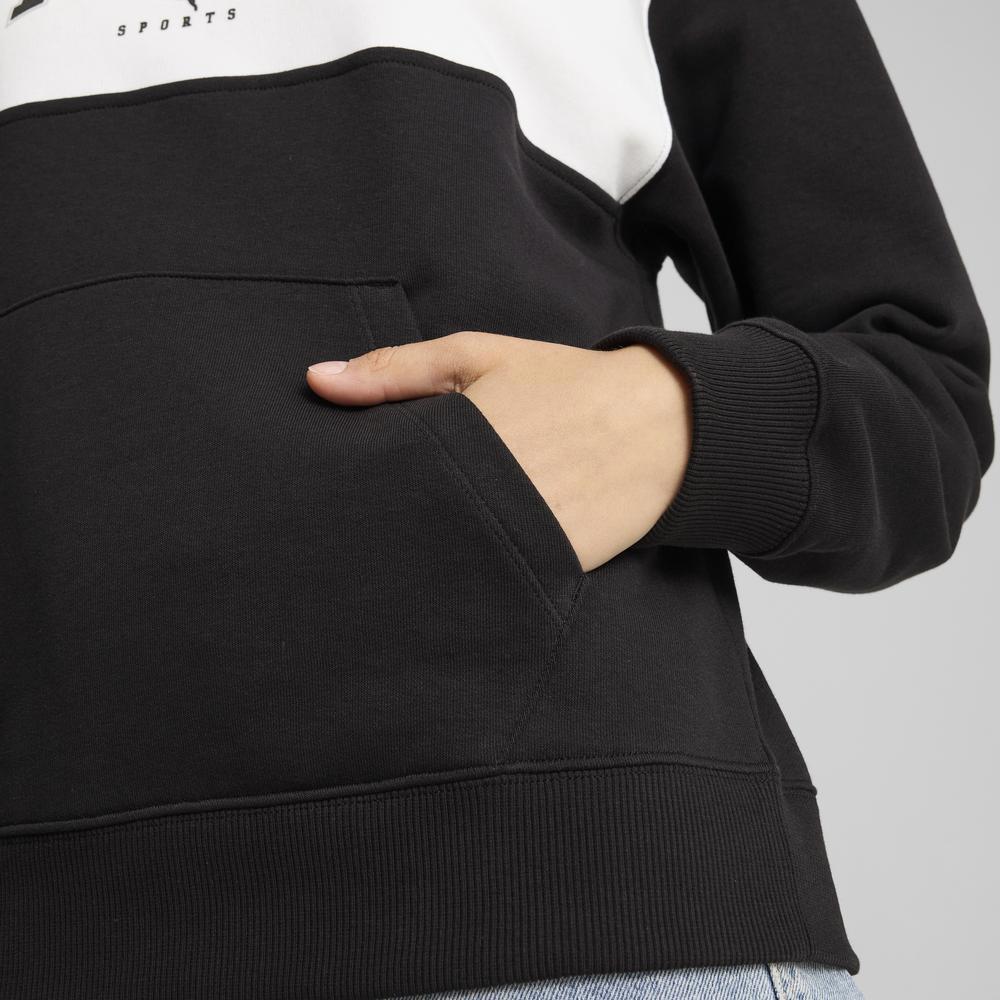 PUMA 基本系列Puma Squad長厚連帽T恤 女性