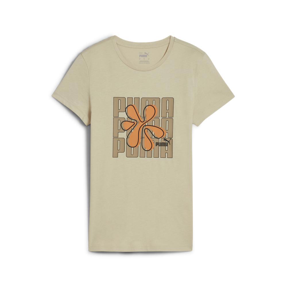 PUMA 基本系列Puma Wording圖樣短袖T恤 女性