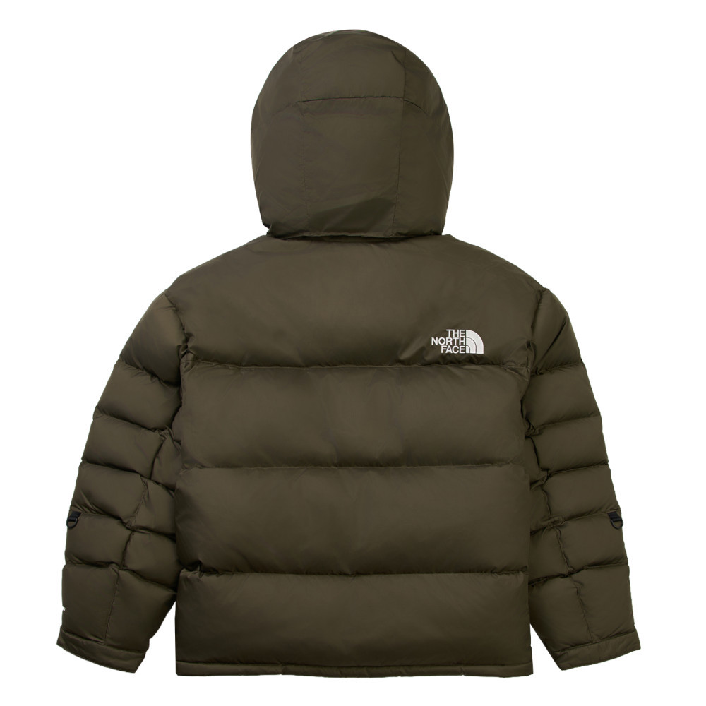 經典ICON男款灰褐色DWR防潑水羽絨外套｜832G21L