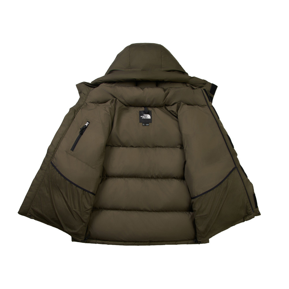 經典ICON男款灰褐色DWR防潑水羽絨外套｜832G21L