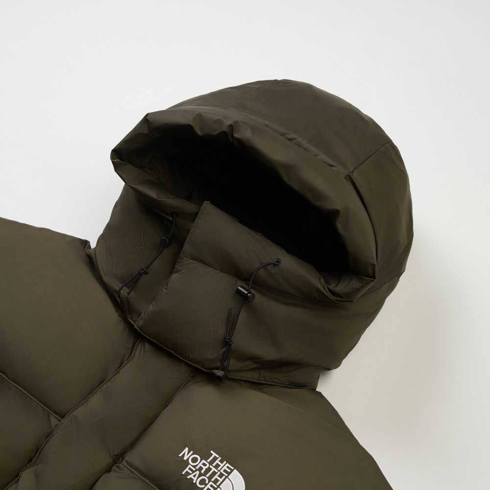 經典ICON男款灰褐色DWR防潑水羽絨外套｜832G21L