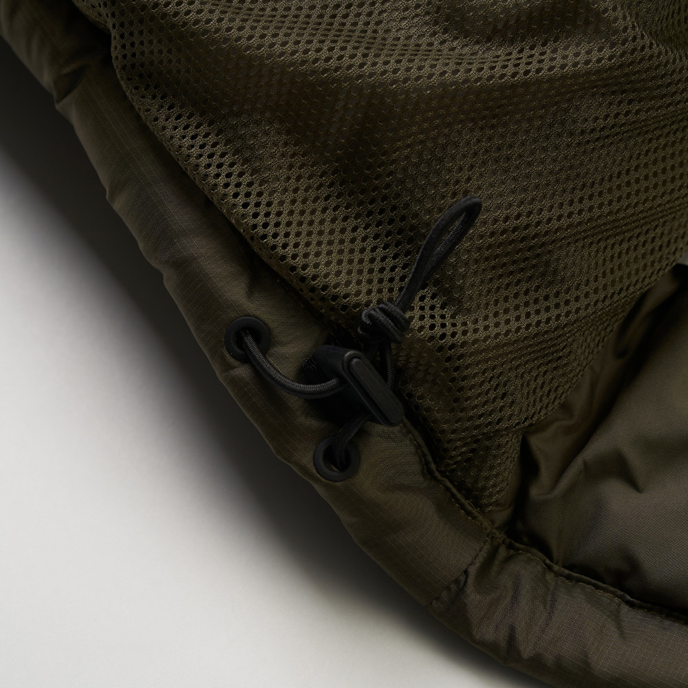 經典ICON男款灰褐色DWR防潑水羽絨外套｜832G21L