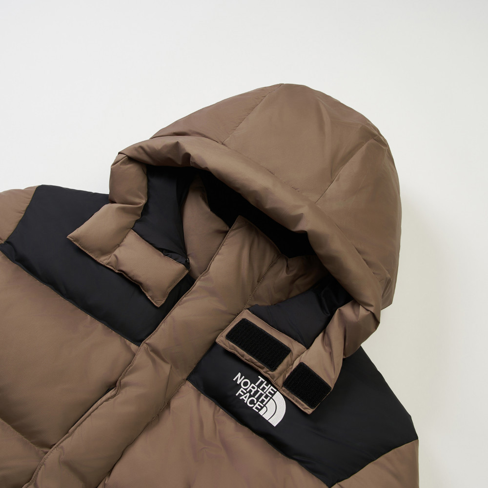 經典ICON男款棕色DWR防潑水羽絨外套｜832GDHL