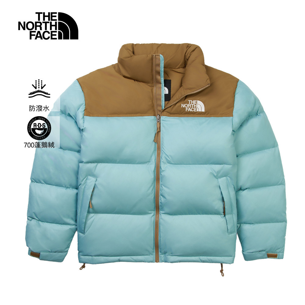 The North Face 經典1996男款藍色DWR防潑水羽絨外套｜3C8DE09－優動運動商