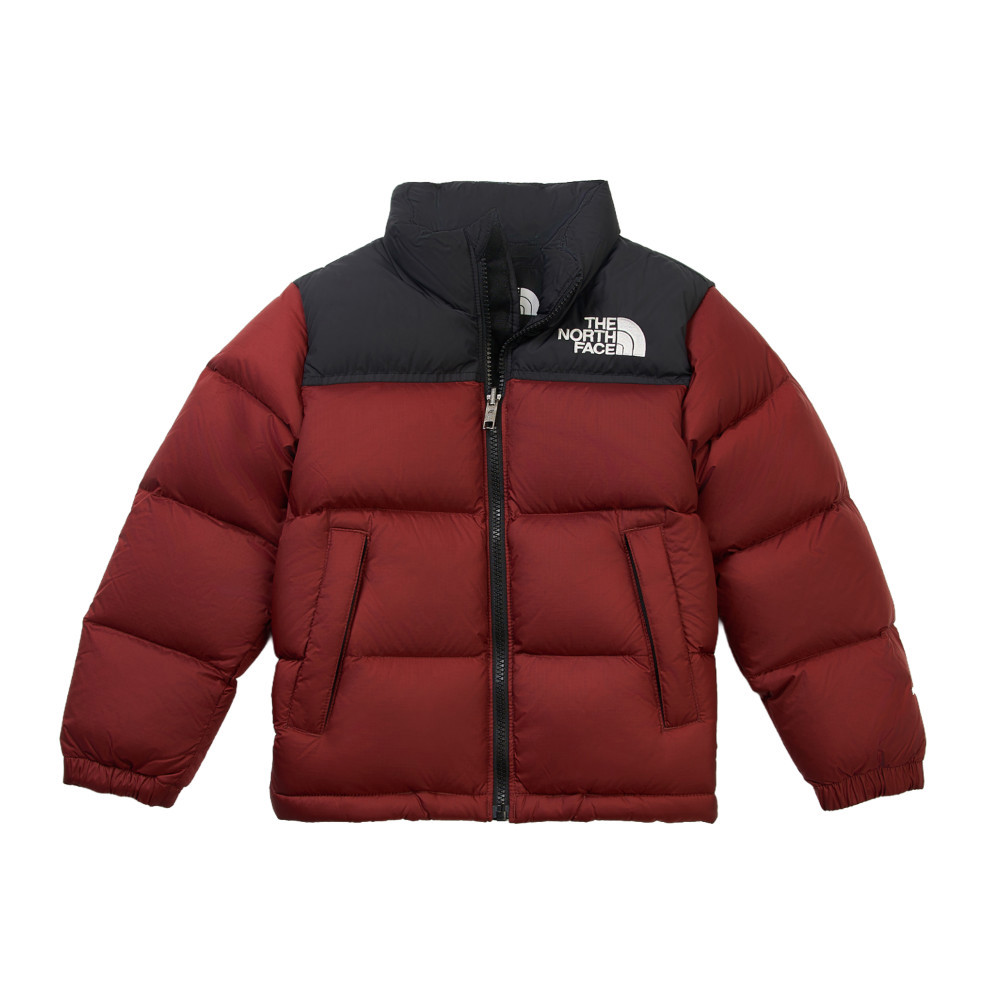 經典1996兒童紅色DWR防潑水羽絨外套｜8A4C0VO