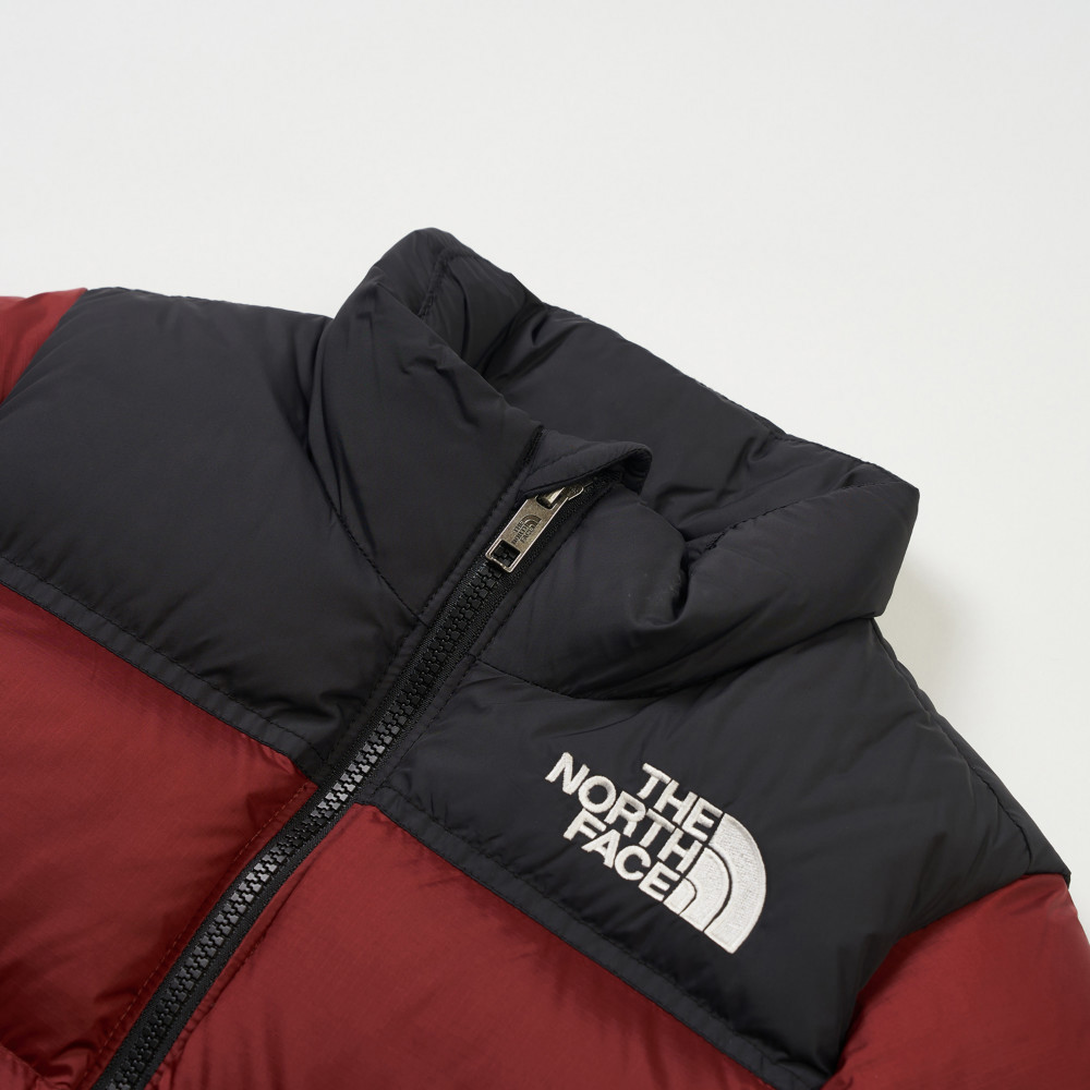 經典1996兒童紅色DWR防潑水羽絨外套｜8A4C0VO