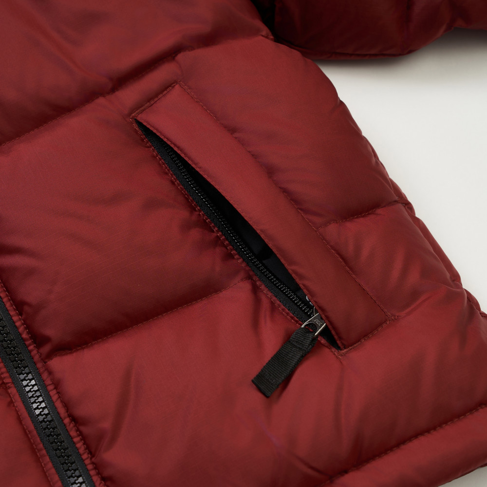 經典1996兒童紅色DWR防潑水羽絨外套｜8A4C0VO