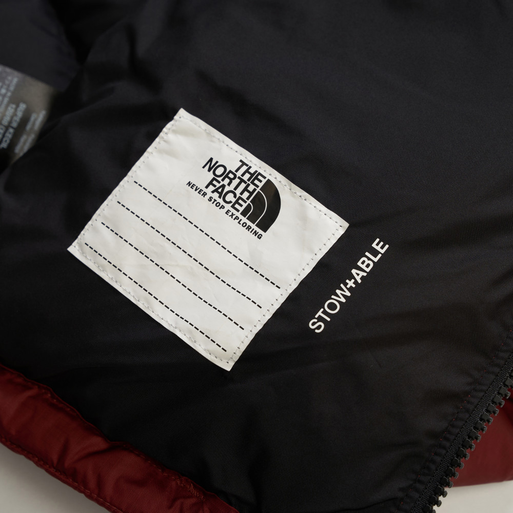 經典1996兒童紅色DWR防潑水羽絨外套｜8A4C0VO