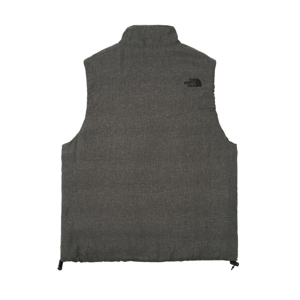 UE男女款灰色DWR防潑水羽絨背心｜8E6KRHI