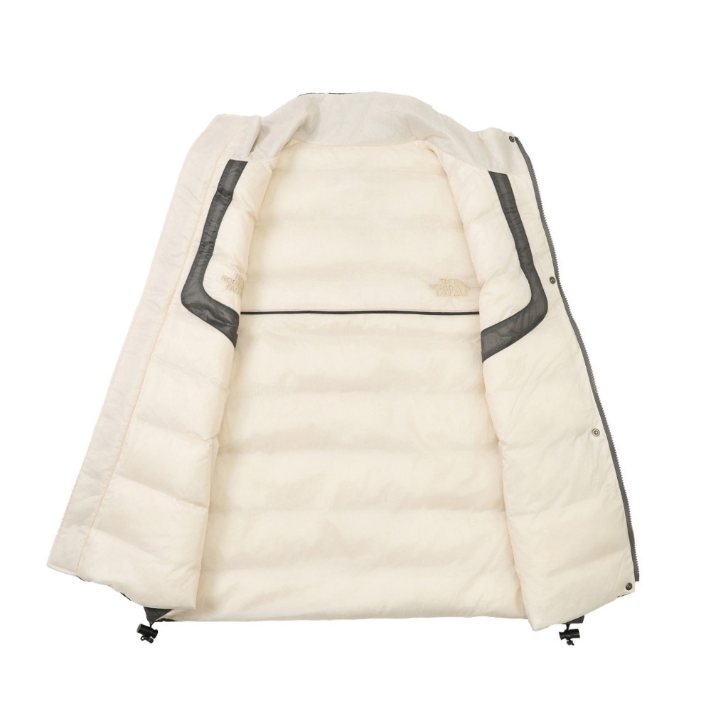 UE男女款灰色DWR防潑水羽絨背心｜8E6KRHI