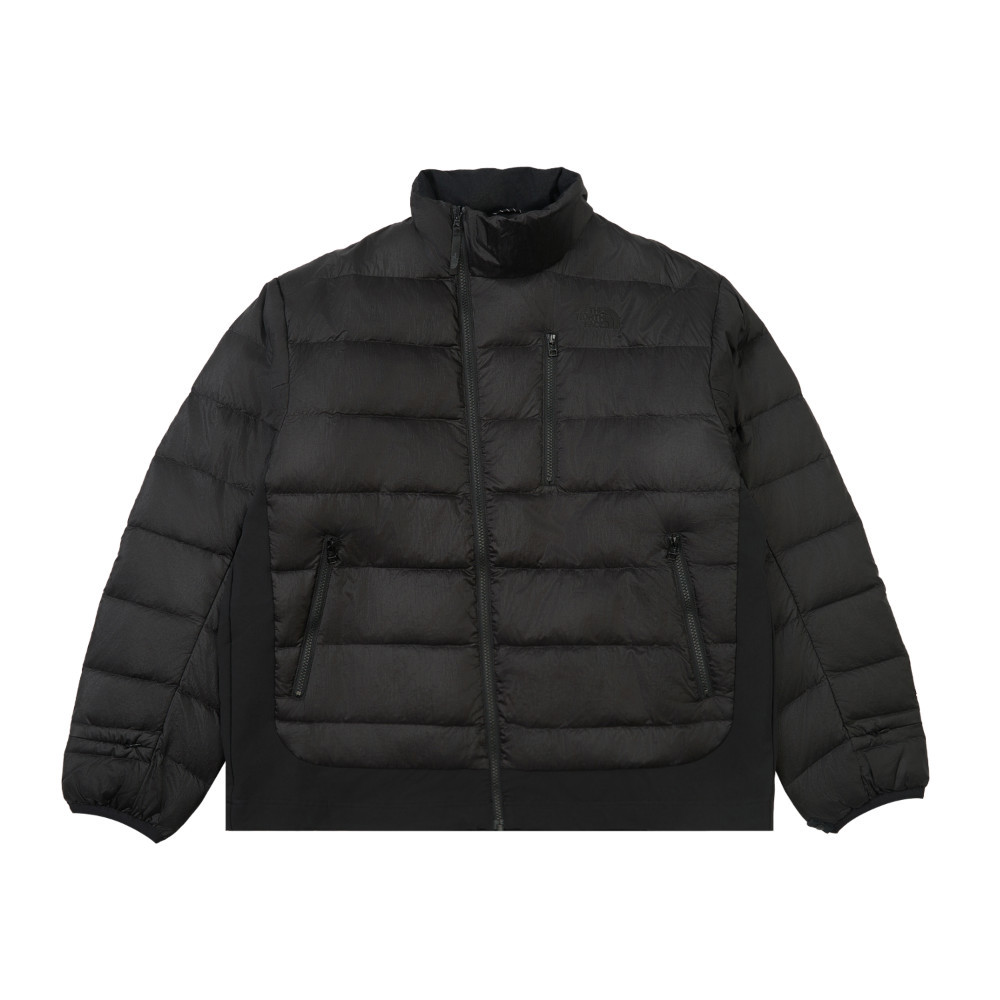 UE男款黑色DWR防潑水羽絨外套｜8E5ZJK3