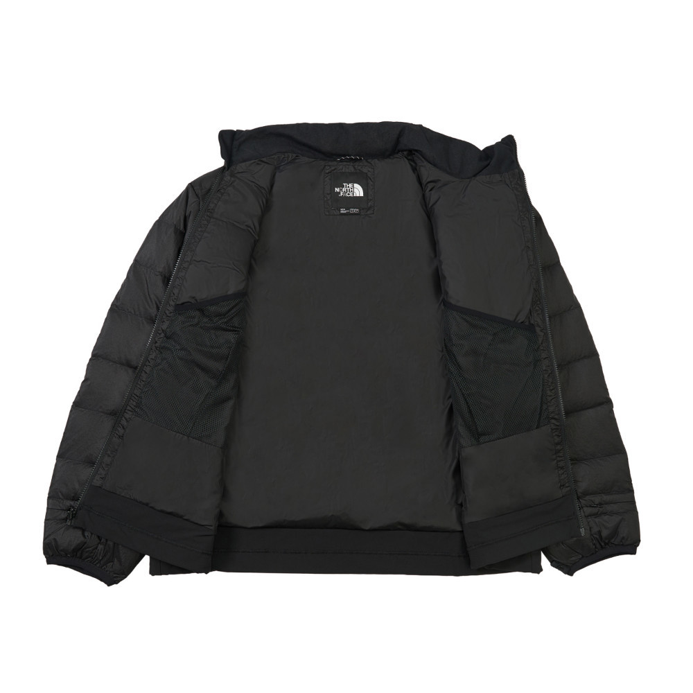 UE男款黑色DWR防潑水羽絨外套｜8E5ZJK3