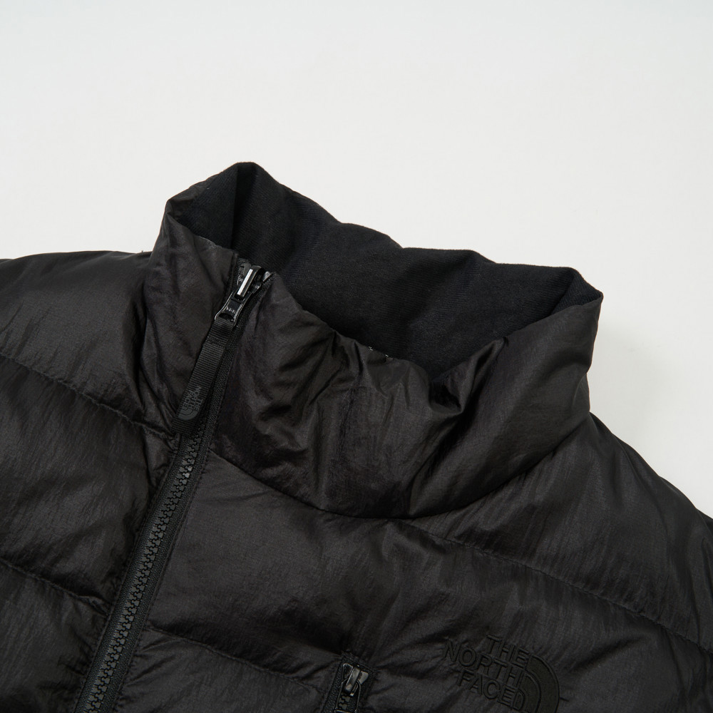 UE男款黑色DWR防潑水羽絨外套｜8E5ZJK3