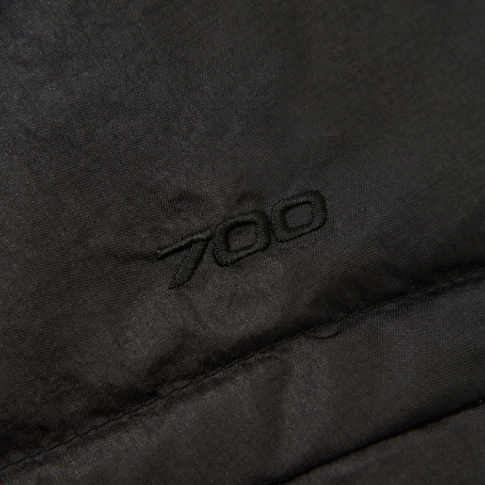 UE男款黑色DWR防潑水羽絨外套｜8E5ZJK3