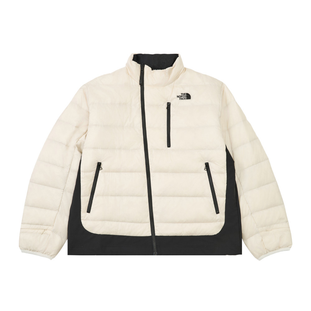 UE男款米白色DWR防潑水羽絨外套｜8E5ZROU