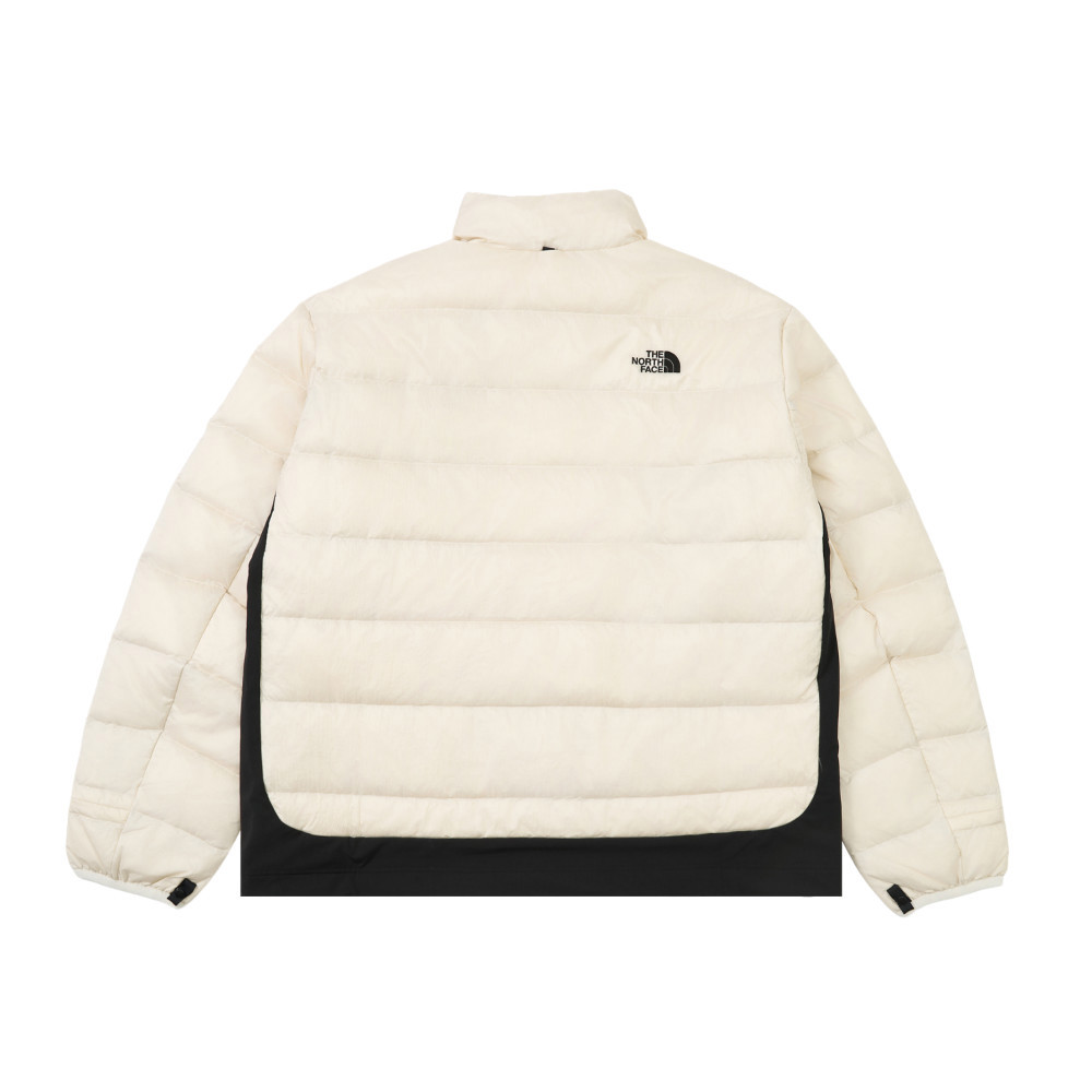 UE男款米白色DWR防潑水羽絨外套｜8E5ZROU