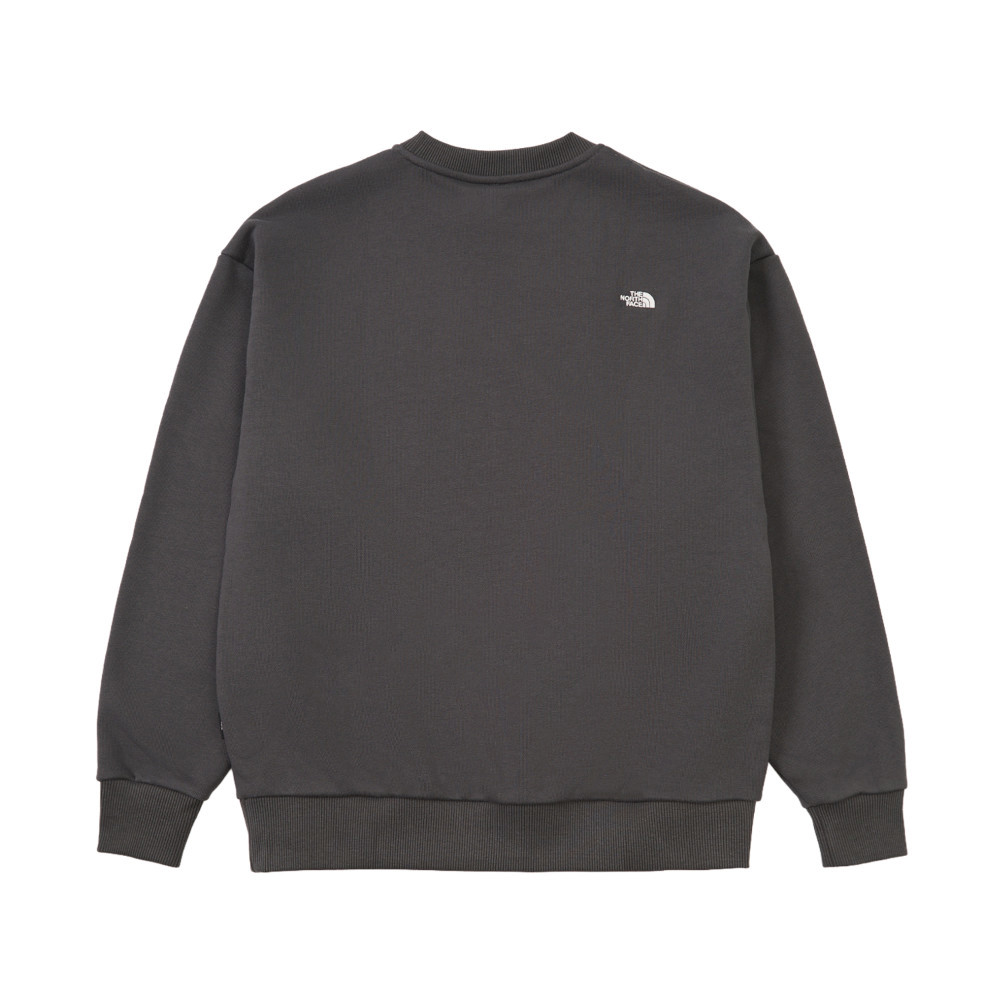 UE男款灰色長袖大學｜8ATPRHI