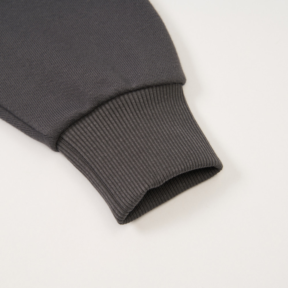 UE男款灰色長袖大學｜8ATPRHI