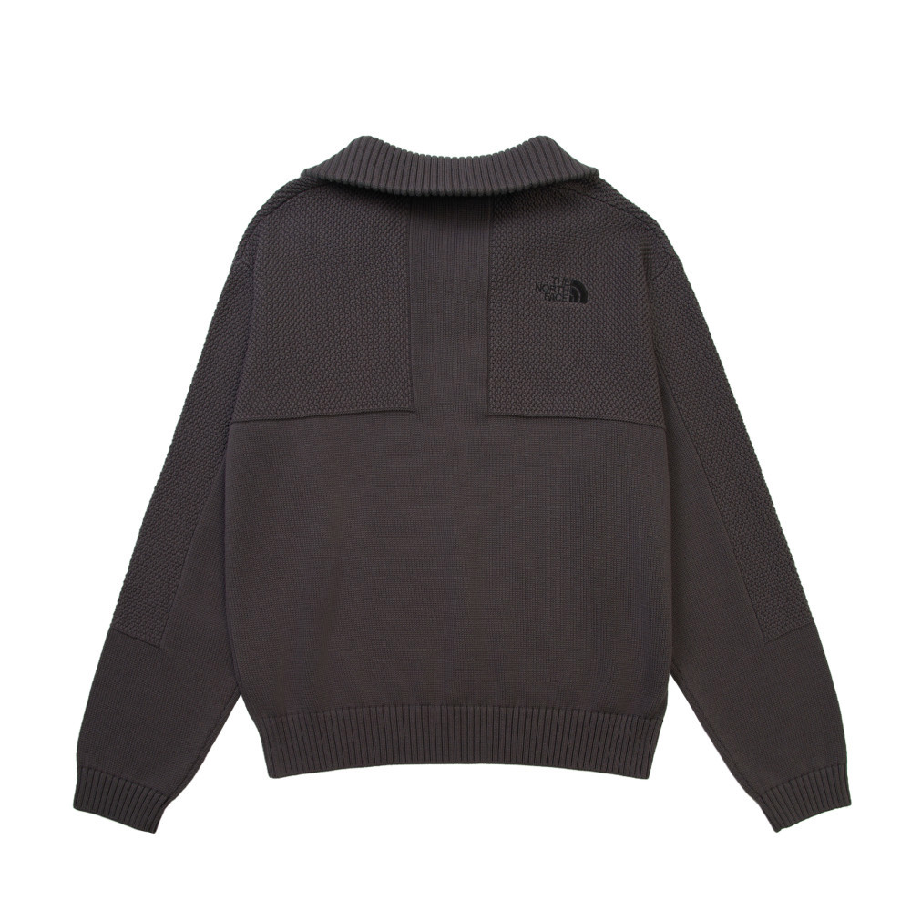 UE男女款灰色長袖大學T｜8E6GRHI