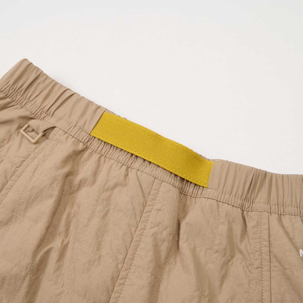 UE女款棕色DWR防潑水長裙｜8E7BBOX