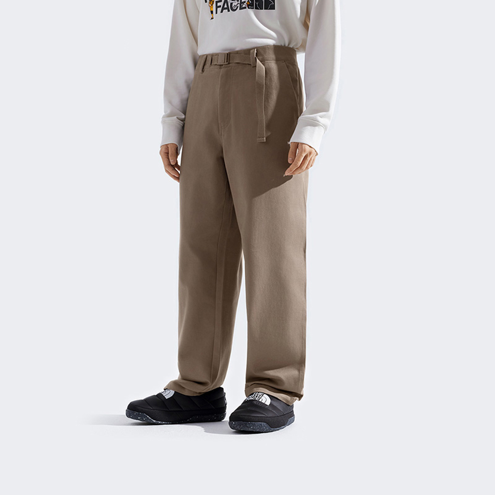 The North Face北面男款棕色休閒長褲｜8DWTBOW