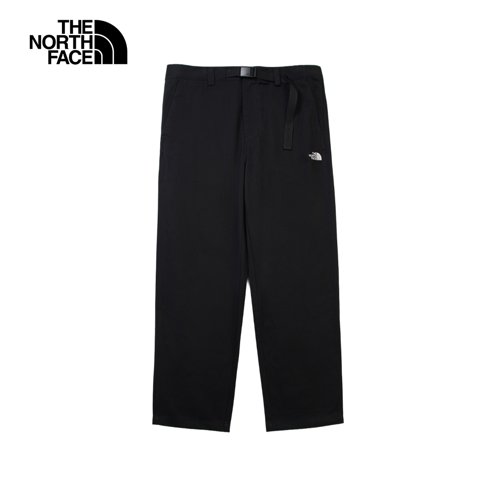 The North Face北面男款黑色休閒長褲｜8DWTJK3－威霸運動旗艦