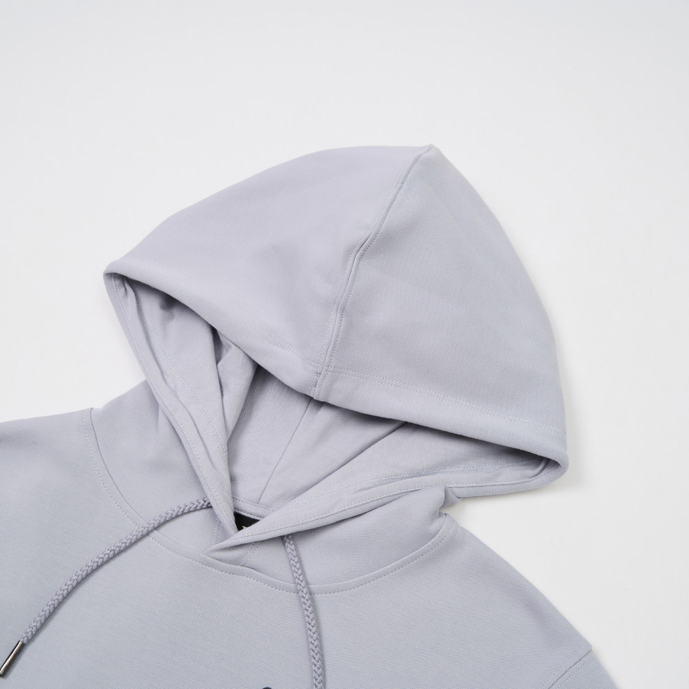 The North Face北面女款紫色蝴蝶LOGO印花長袖帽T｜8F0EBOB