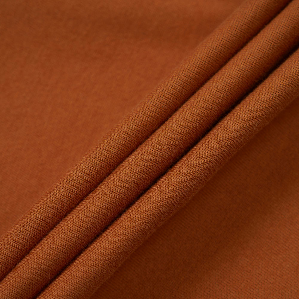 The North Face北面男款橘色大尺寸印花長袖帽T｜8F0QBOE