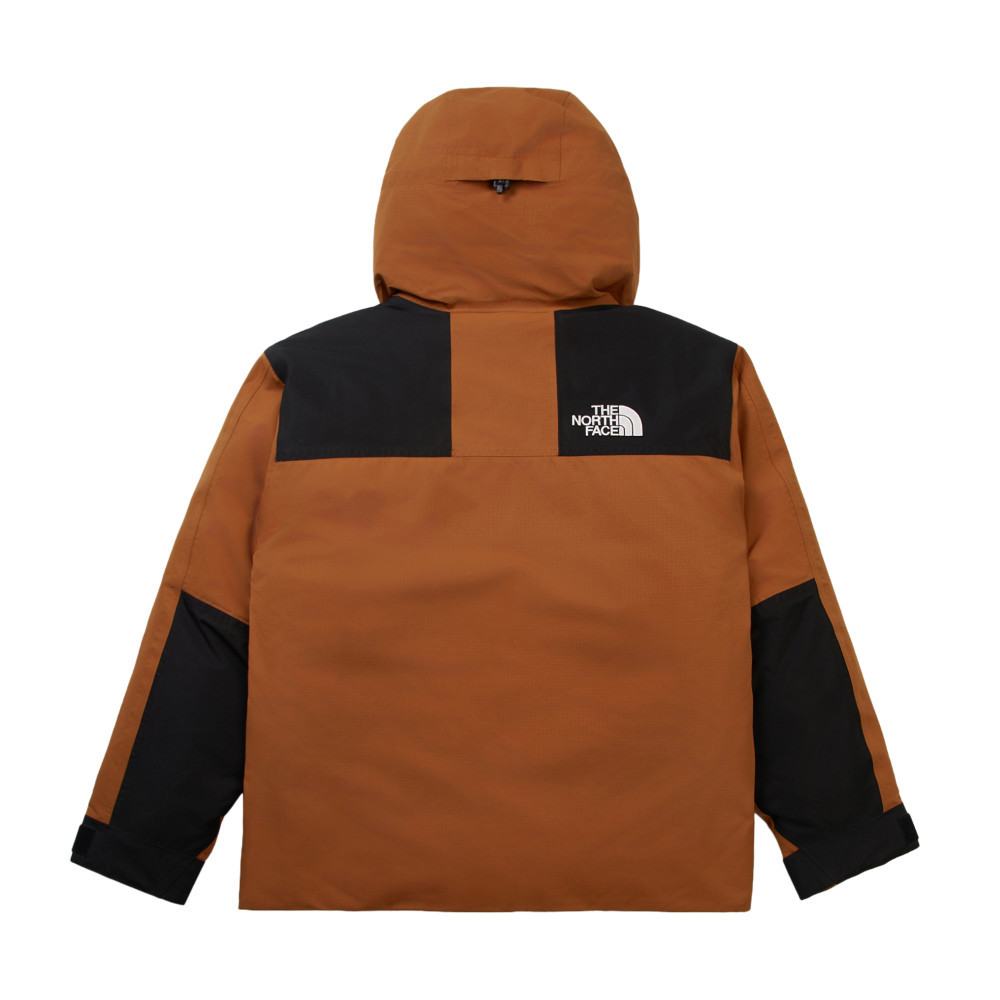 The North Face北面男款橘色DRYVENT防水羽絨外套｜8FGHC79