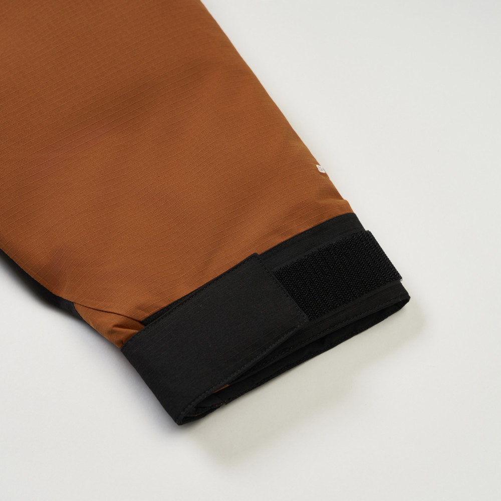 The North Face北面男款橘色DRYVENT防水羽絨外套｜8FGHC79