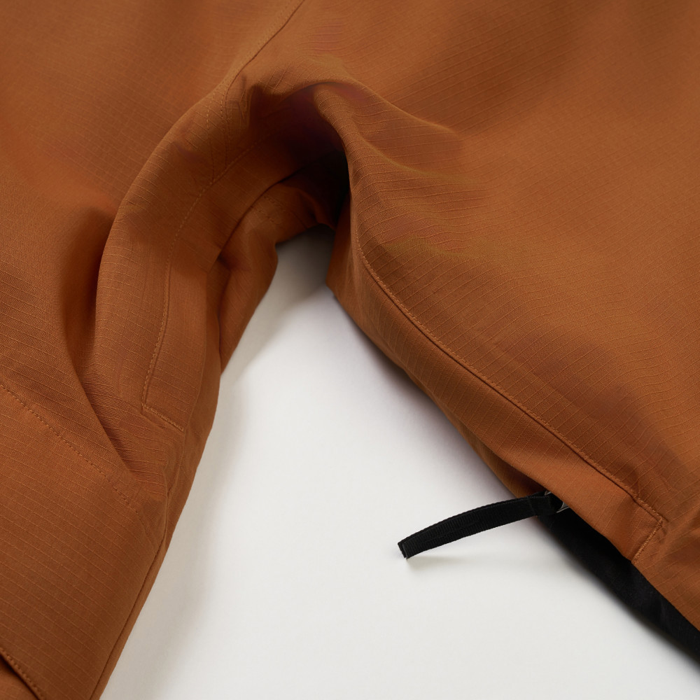 The North Face北面男款橘色DRYVENT防水羽絨外套｜8FGHC79