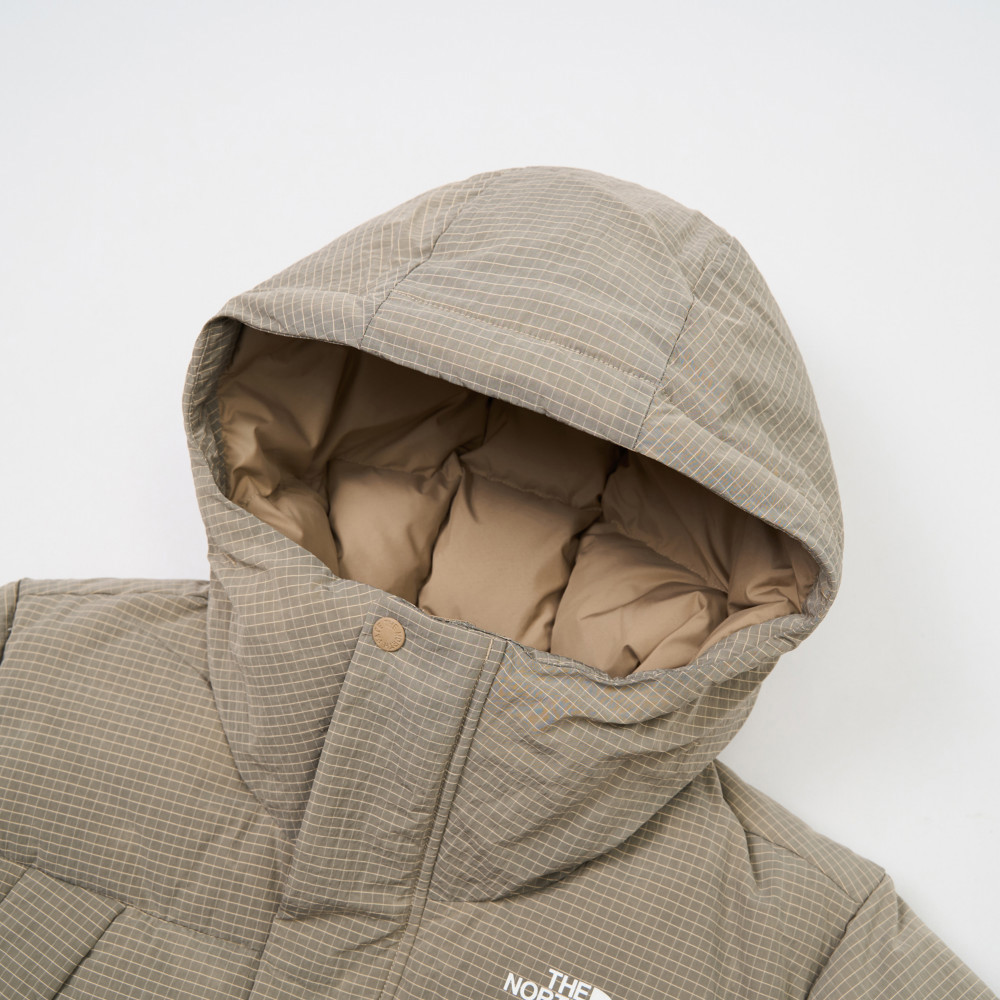 The North Face北面男款棕色DWR防潑水羽絨外套｜8DUJBOX