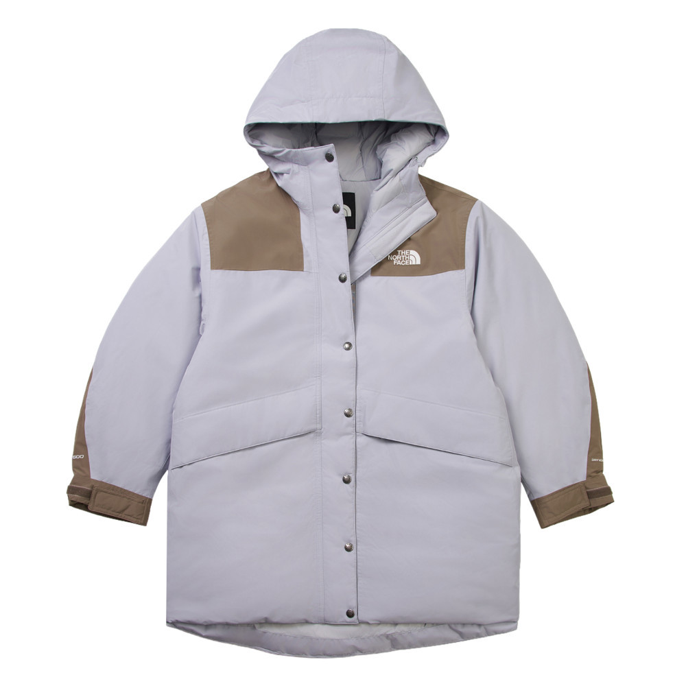 The North Face北面女款紫色DRYVENT防水羽絨外套｜8DX4EFI