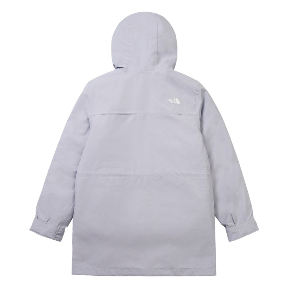 The North Face北面女款紫色DRYVENT防水三合一外套｜8ED6BOB