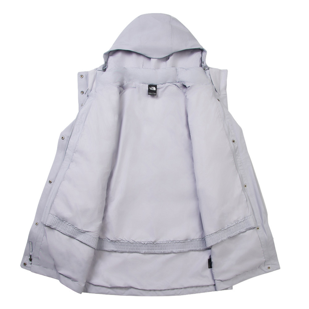 The North Face北面女款紫色DRYVENT防水三合一外套｜8ED6BOB