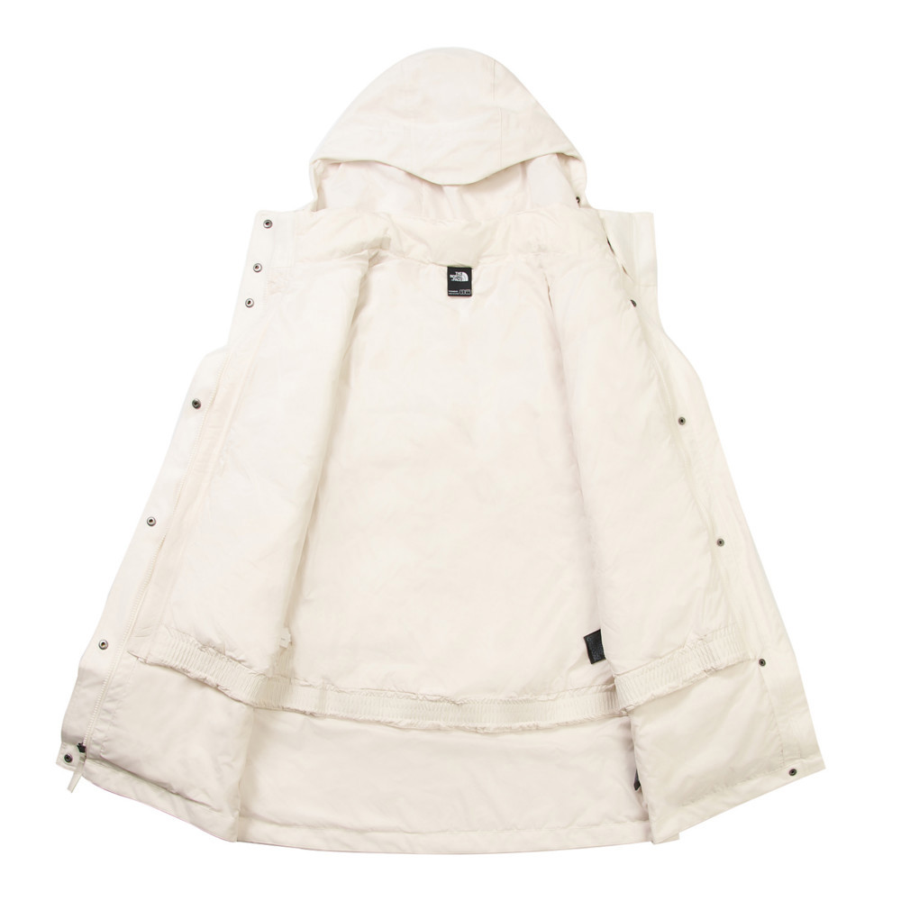 The North Face北面女款米白色DRYVENT防水三合一外套｜8ED6QLI